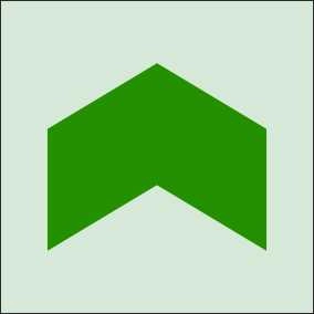 ФЭС EV19 - Фотолюминесцентная разметка напольная Направление эвакуации