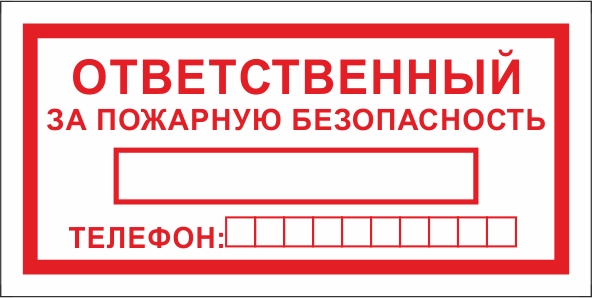 ФЭС T09 Ответственный за пожарную безопасность
