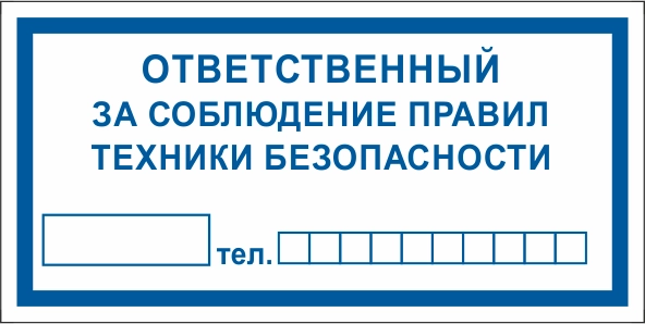 ФЭС T10 Ответственный за соблюдение правил техники безопасности